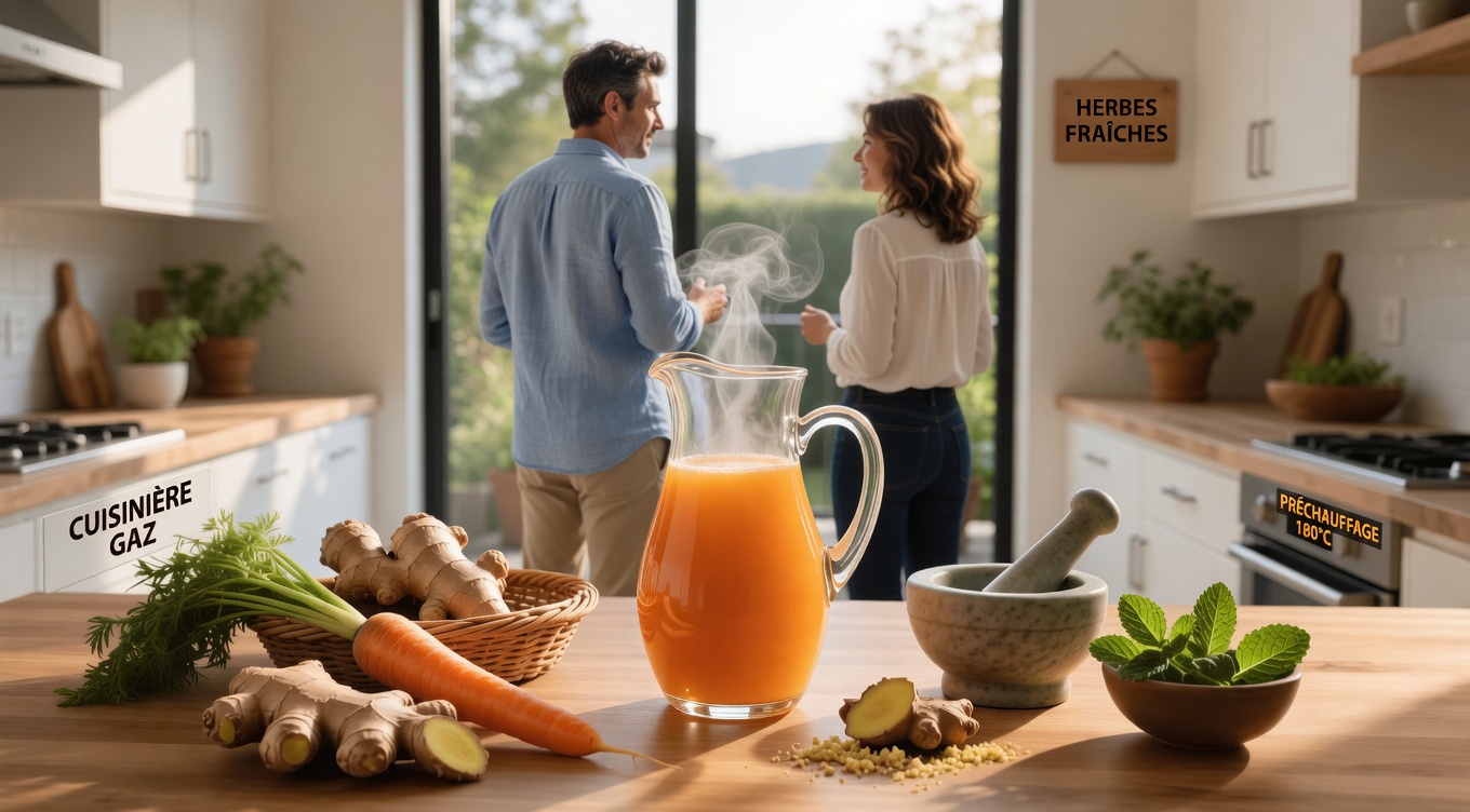 La surprenante boisson à base de pomme de terre, de gingembre et de carotte offre un moyen simple et naturel de soutenir des niveaux d’énergie stables tout au long de la journée.