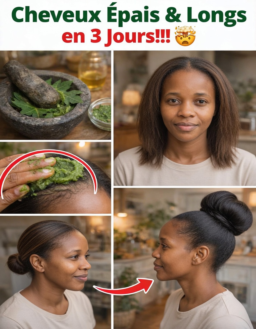 Masque capillaire à base de feuilles de papayer : le secret naturel pour des cheveux plus sains et plus brillants