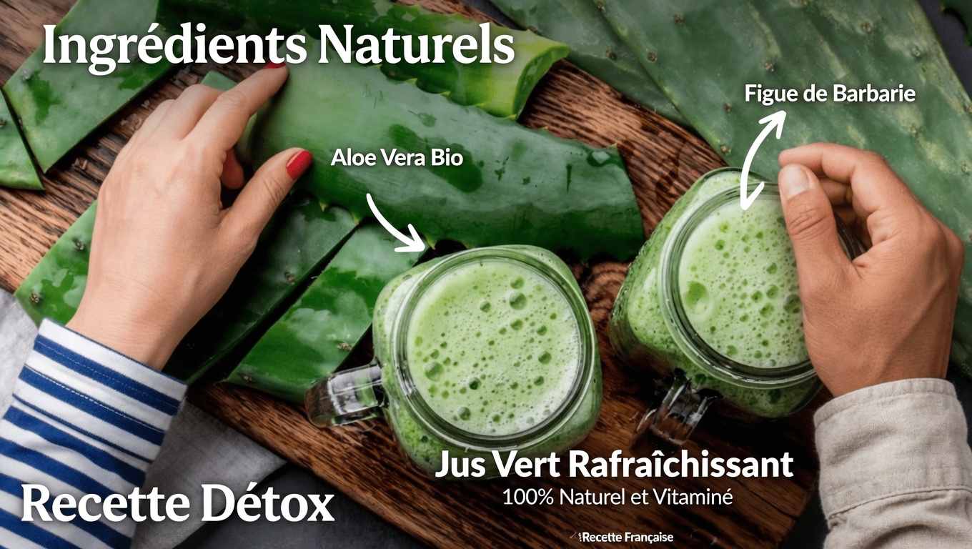 Eau de cactus nopal au citron : un rituel quotidien pour revitaliser naturellement votre corps