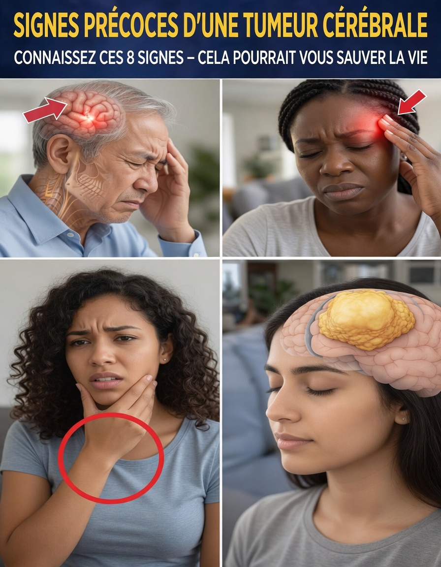 Découvrez ces 10 signes précoces pouvant indiquer une tumeur cérébrale et pourquoi la sensibilisation peut faire la différence