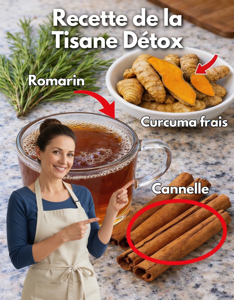 Découvrez comment préparer une tisane d’aiguilles de pin, de curcuma et de cannelle pour soutenir naturellement un équilibre sain de la glycémie