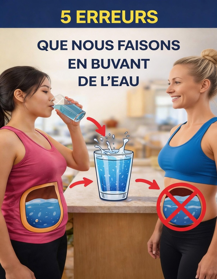 5 erreurs courantes que vous commettez en buvant de l’eau et qui pourraient affecter discrètement votre hydratation
