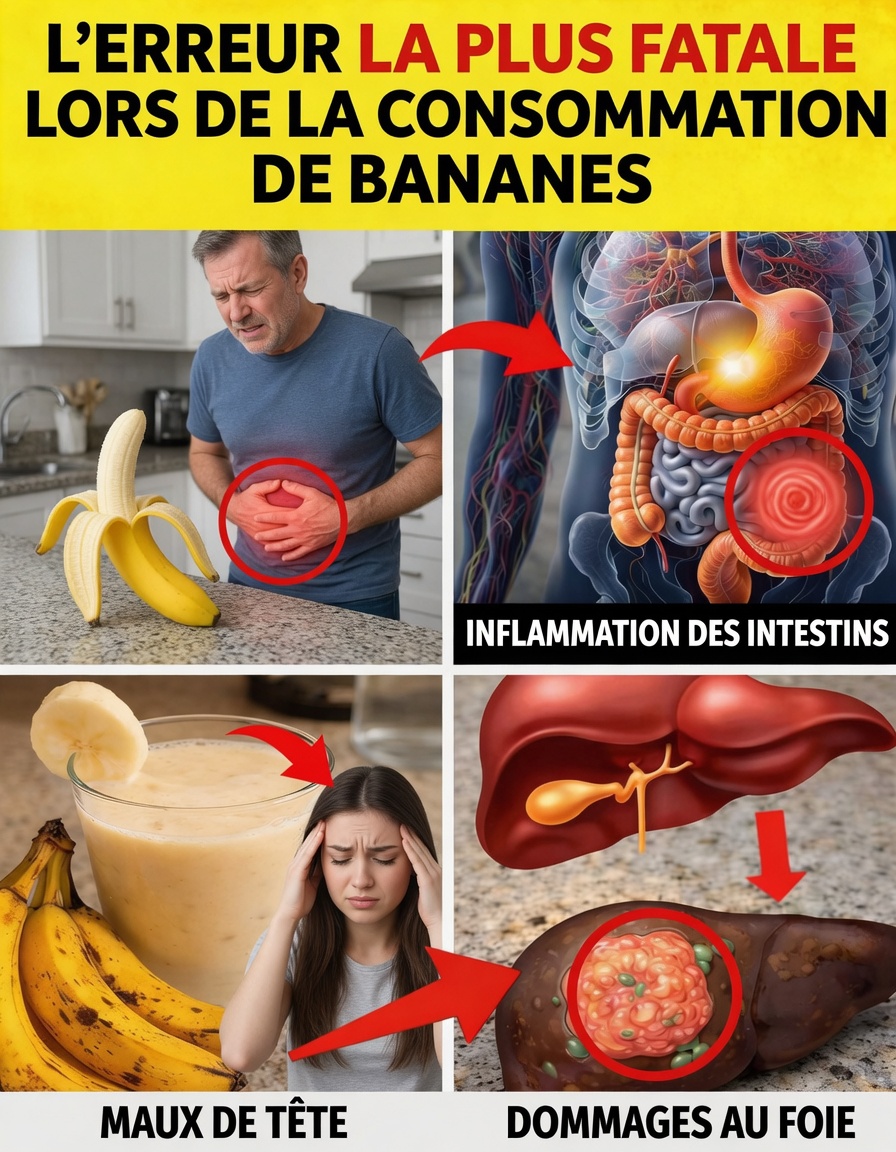 8 erreurs courantes que vous faites peut-être en mangeant des bananes et comment les éviter