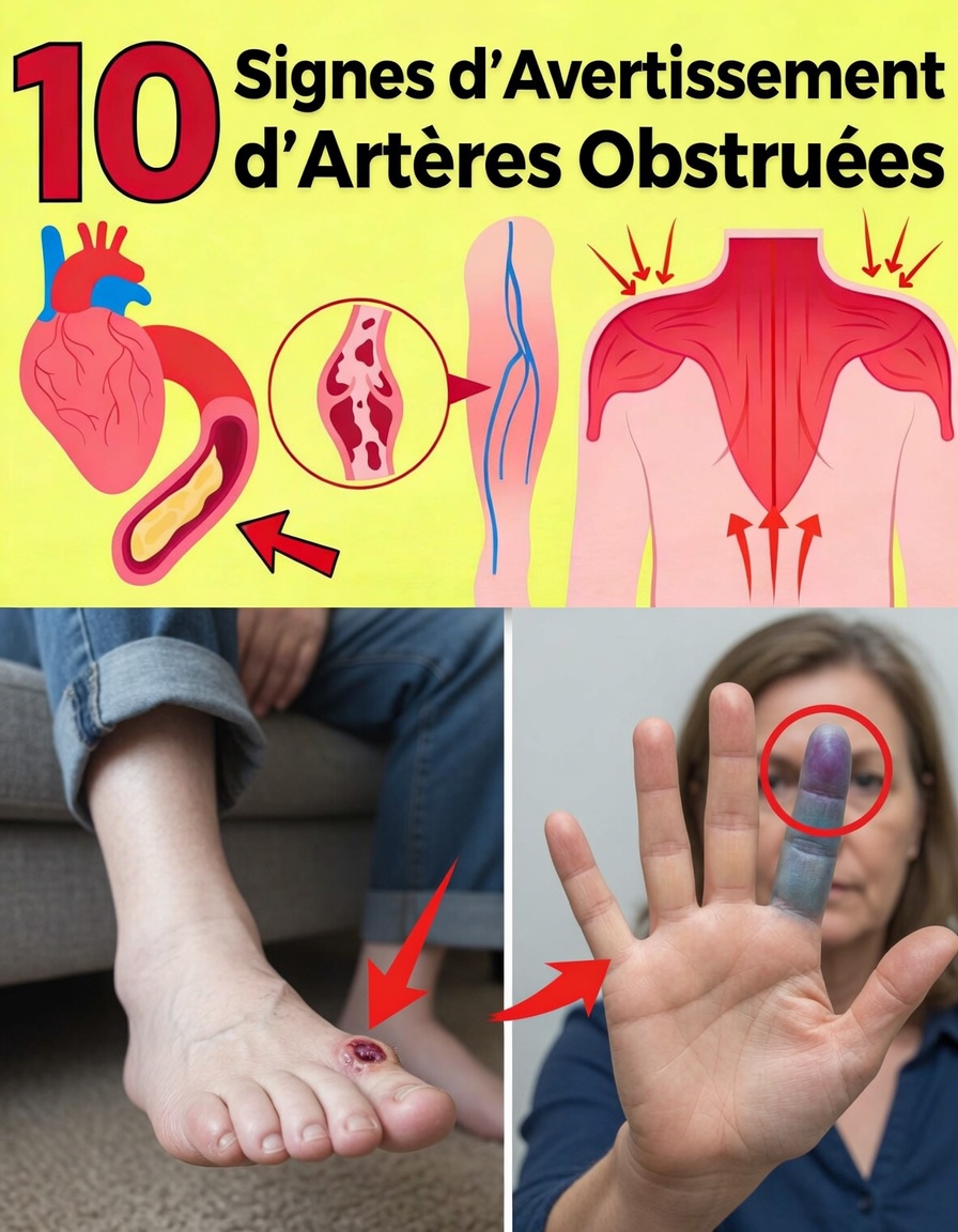 7 signes avant-coureurs d’artères obstruées dans vos jambes et vos pieds – N’ignorez pas ces signaux silencieux