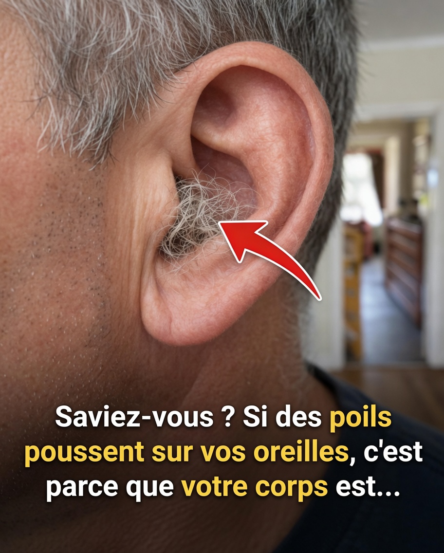Les poils d’oreille et votre santé : ce que les médecins disent vraiment de ce signe courant du vieillissement