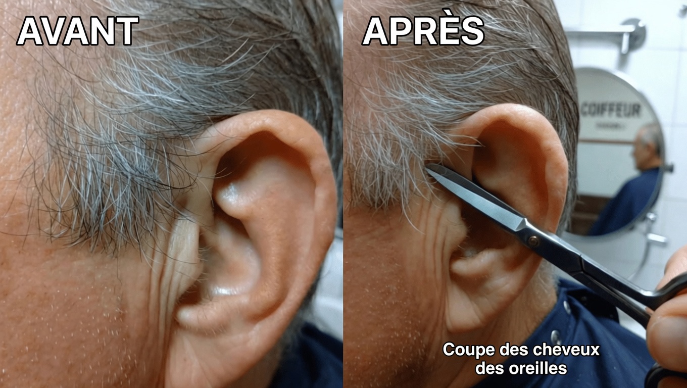 Les poils d’oreille et votre santé : ce que les médecins disent vraiment de ce signe courant du vieillissement