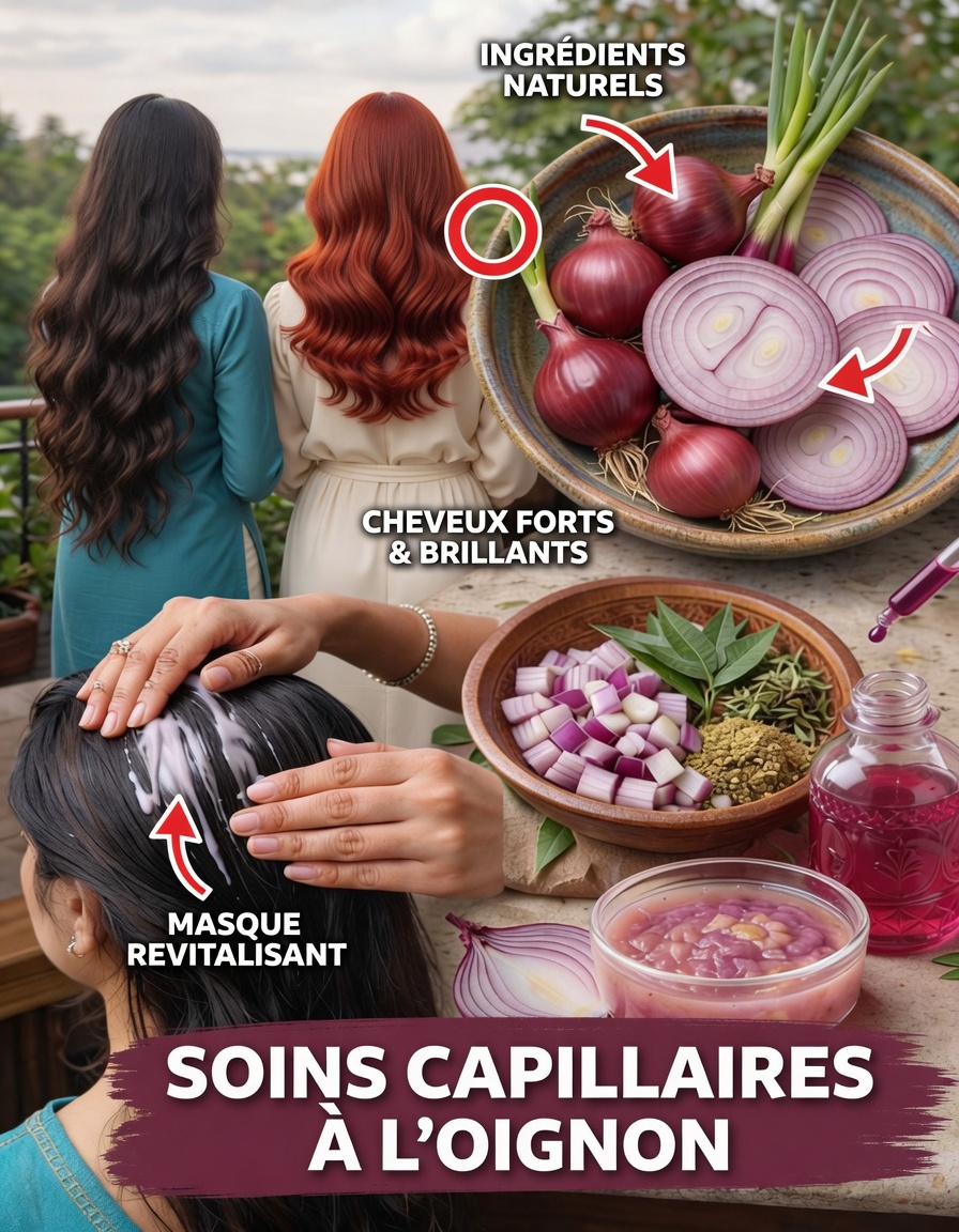 Eau d’oignon pour votre cuir chevelu : un rituel maison simple qui pourrait rafraîchir les racines et la sensation des cheveux