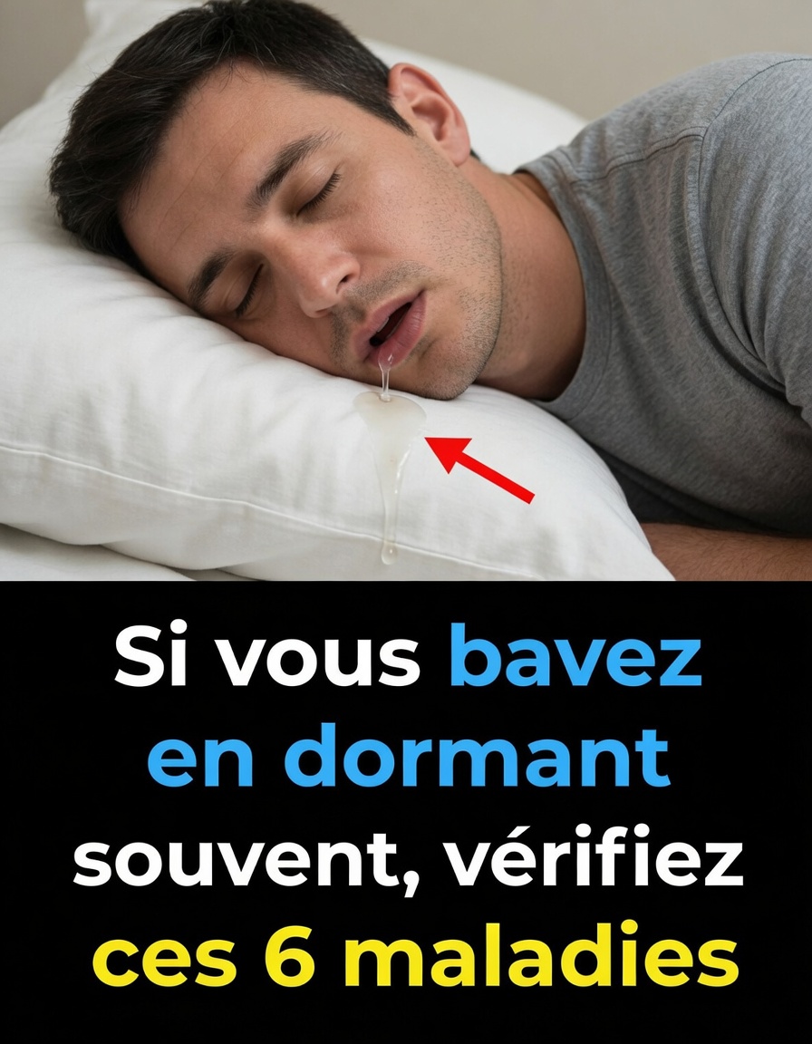 Bavage fréquent pendant le sommeil : 6 indices possibles sur votre santé et des habitudes pratiques à adopter