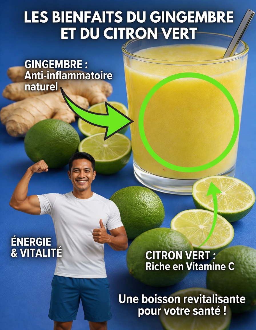 La boisson matinale oubliée qui redonne du souffle à vos artères : améliorez votre circulation grâce au gingembre et au citron