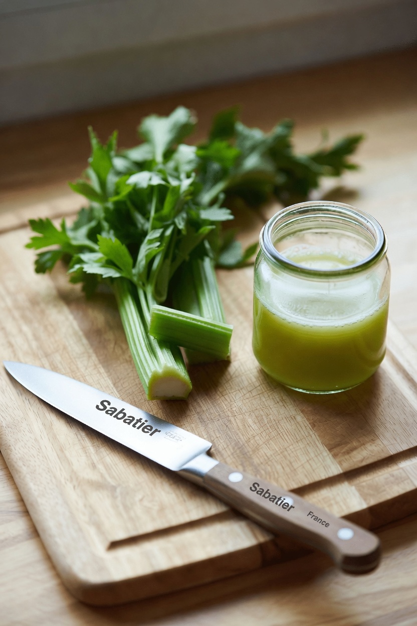 Le jus de céleri vaut-il la peine d’être ajouté à votre routine matinale ? Exploration des bienfaits potentiels