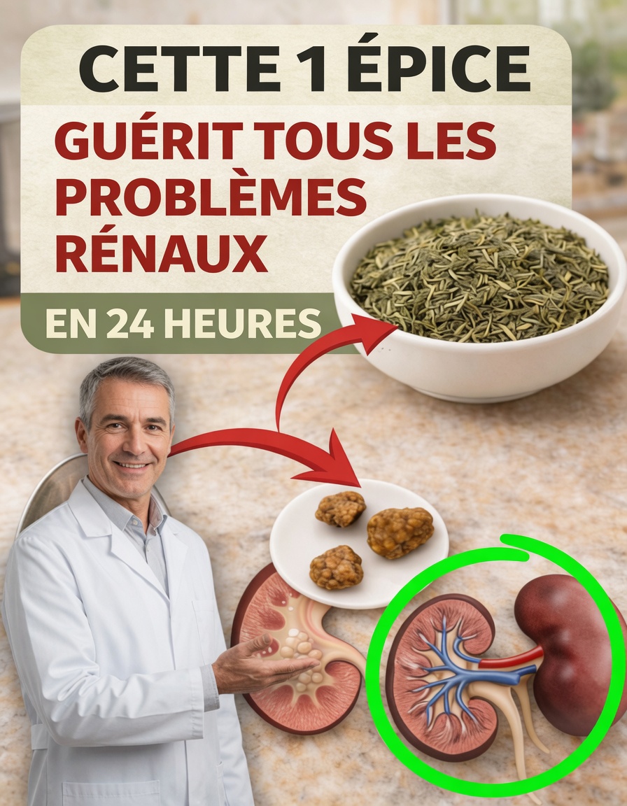 Les 3 épices du quotidien qui peuvent contribuer à soutenir la santé des reins, éliminer les toxines et restaurer naturellement l’énergie