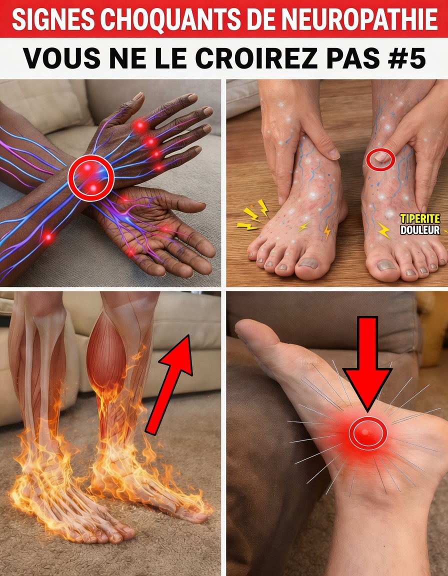 10 signes surprenants de neuropathie périphérique après 60 ans que vous pourriez négliger