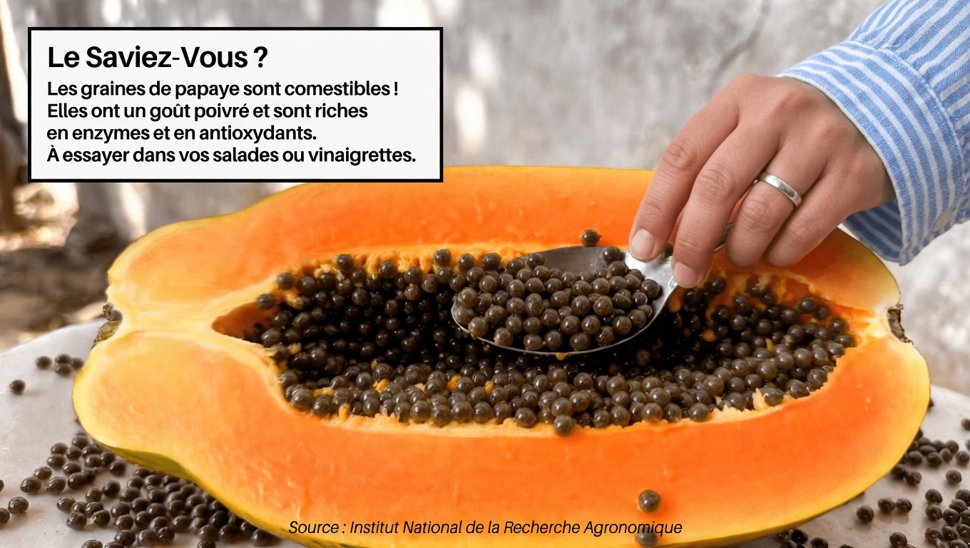 Les bienfaits surprenants des graines de papaye pour la santé : un ajout naturel à votre alimentation quotidienne