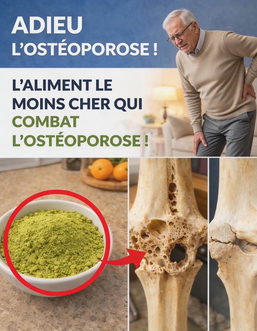 Comment la poudre de thé vert — en particulier le matcha — peut favoriser des os plus solides avec l’âge