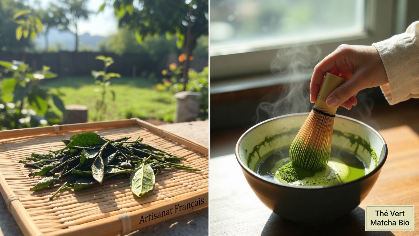 Comment la poudre de thé vert — en particulier le matcha — peut favoriser des os plus solides avec l’âge