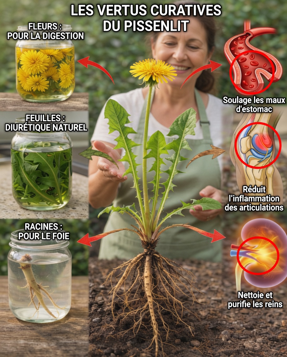 Découvrez le potentiel nutritionnel du pissenlit : une plante commune au profil nutritionnel impressionnant