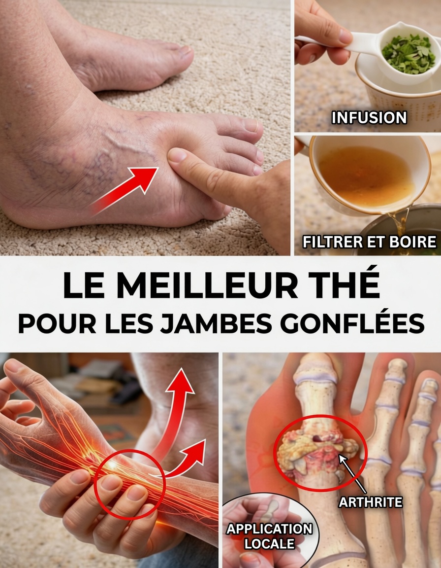 Une simple tisane aux herbes pourrait-elle aider à soulager ce gonflement agaçant des jambes et des chevilles ?