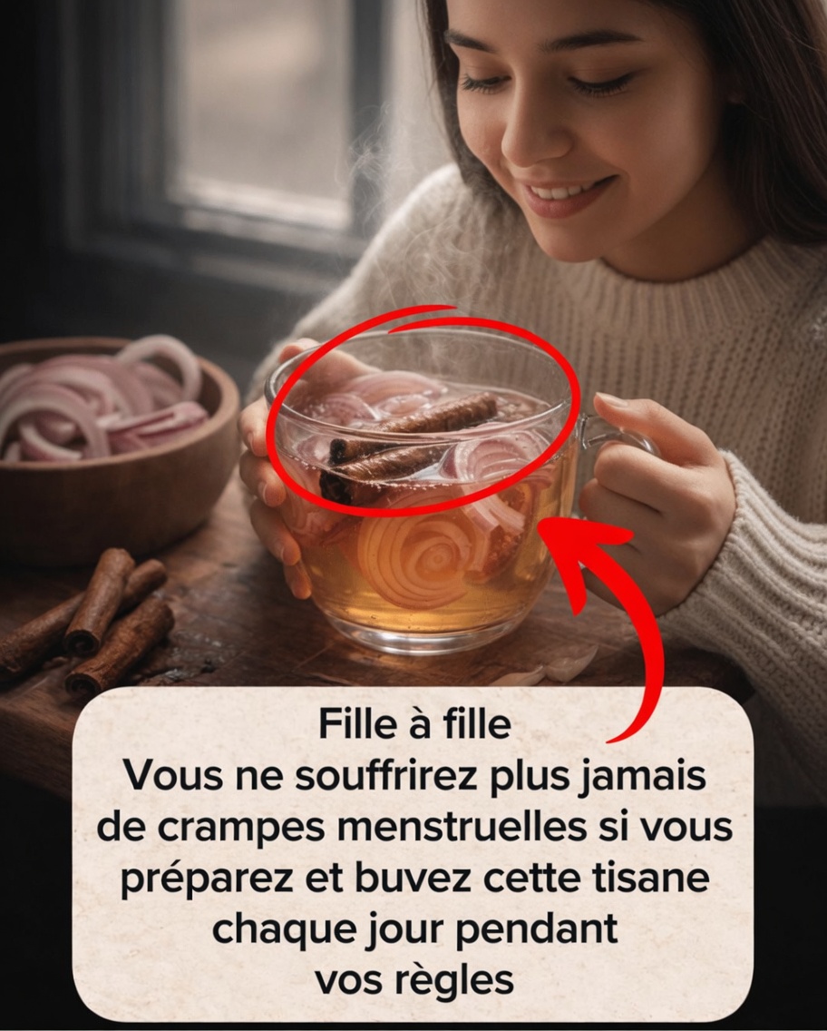 Thé à l’oignon et à la cannelle contre les crampes menstruelles : exploration de ce remède naturel populaire