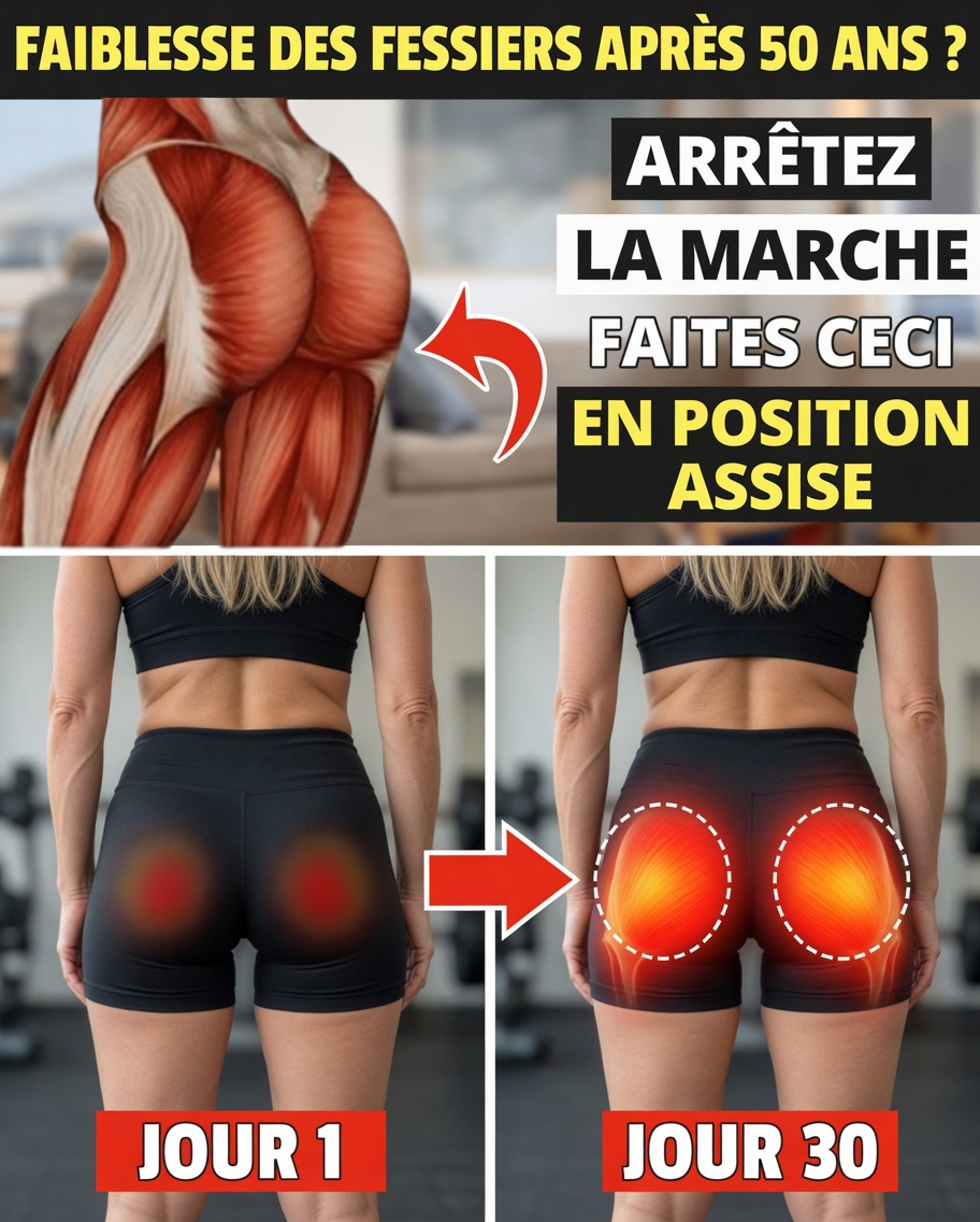 Plus de 60 ans ? Découvrez 5 exercices essentiels pour renforcer les fessiers et pourquoi la marche seule pourrait ne pas suffire
