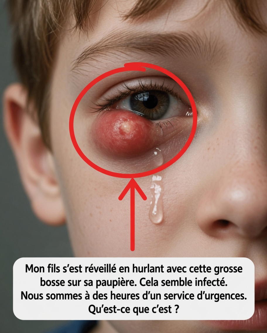 Quelle pourrait être cette grosse bosse soudaine sur la paupière de votre enfant, et quelles mesures devriez-vous prendre ?
