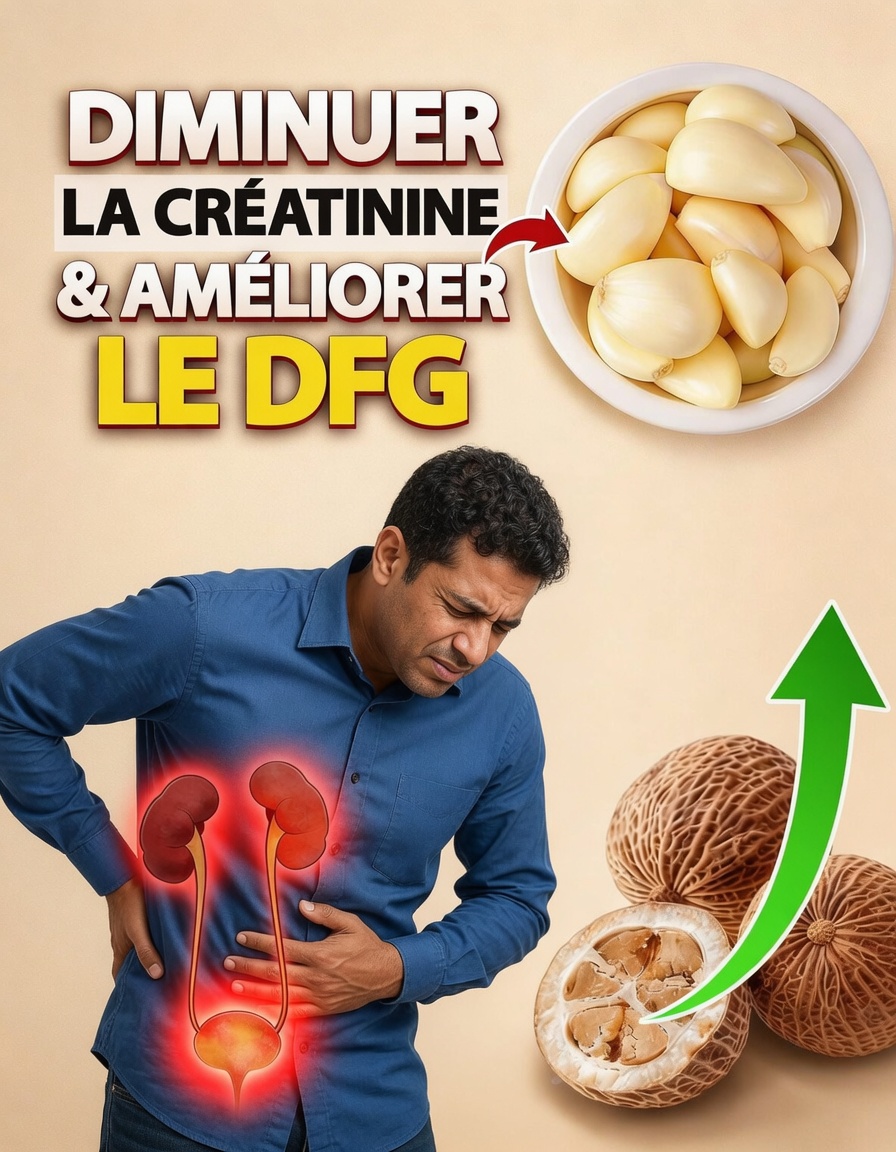 Top 5 des aliments du quotidien susceptibles de soutenir la santé des reins et d’aider à gérer naturellement les niveaux de créatinine