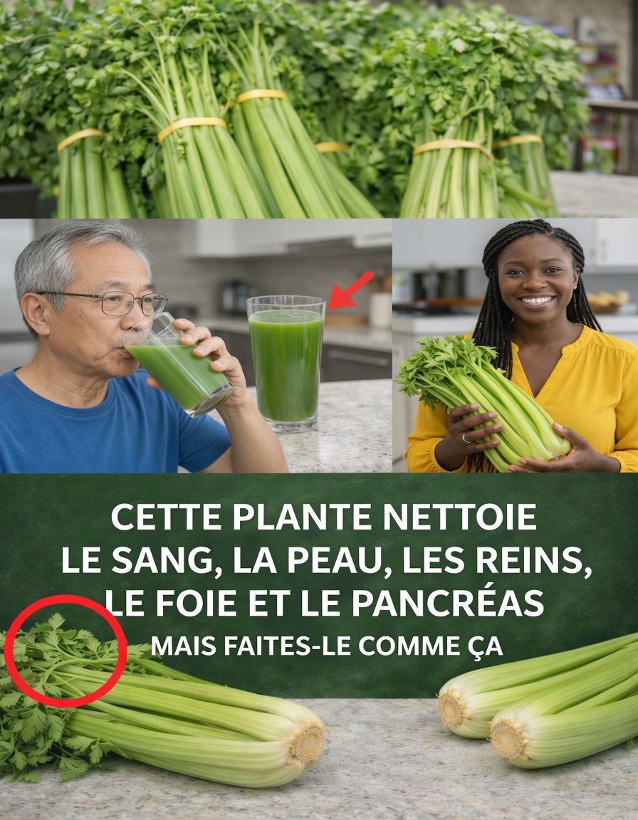 Découvrez le rôle du céleri dans le soutien de la santé du sang, de la peau, des reins, du foie et du pancréas grâce à des habitudes quotidiennes