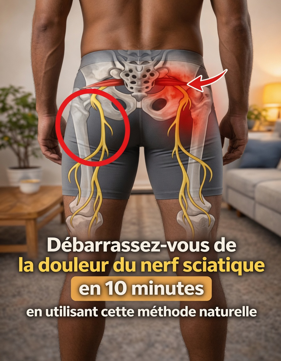 Comment pouvez-vous soulager l’inconfort du nerf sciatique grâce à de simples étirements naturels à faire à la maison dès aujourd’hui ?