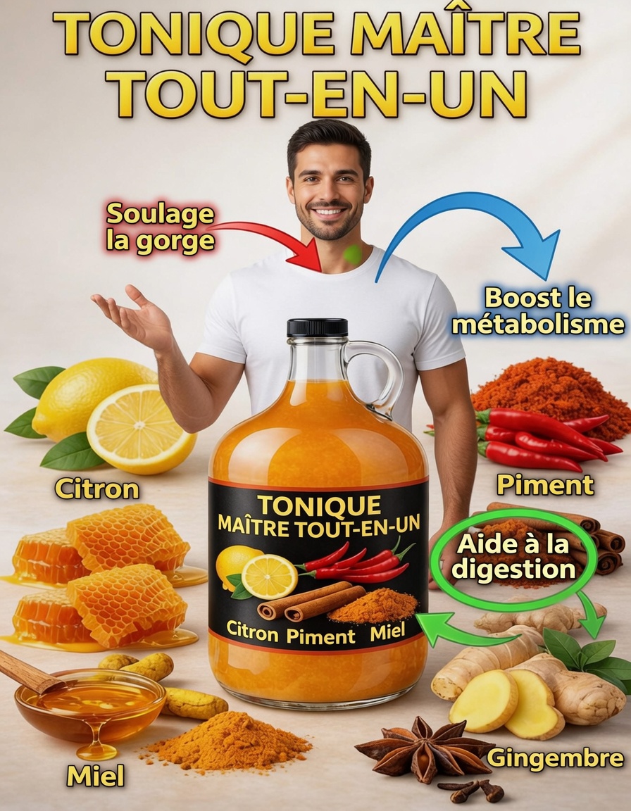 Découvrez comment préparer des shots de tonique maître tout-en-un avec des ingrédients de fire cider comme le vinaigre de cidre de pomme et bien plus encore