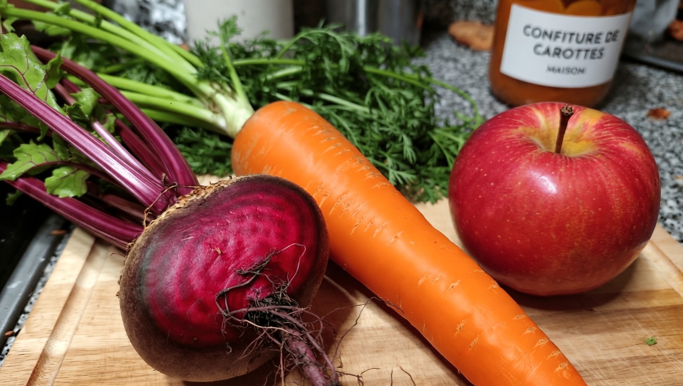 Comment préparer un jus rafraîchissant de betterave, de carotte et de pomme : une routine matinale simple pour le bien-être au quotidien