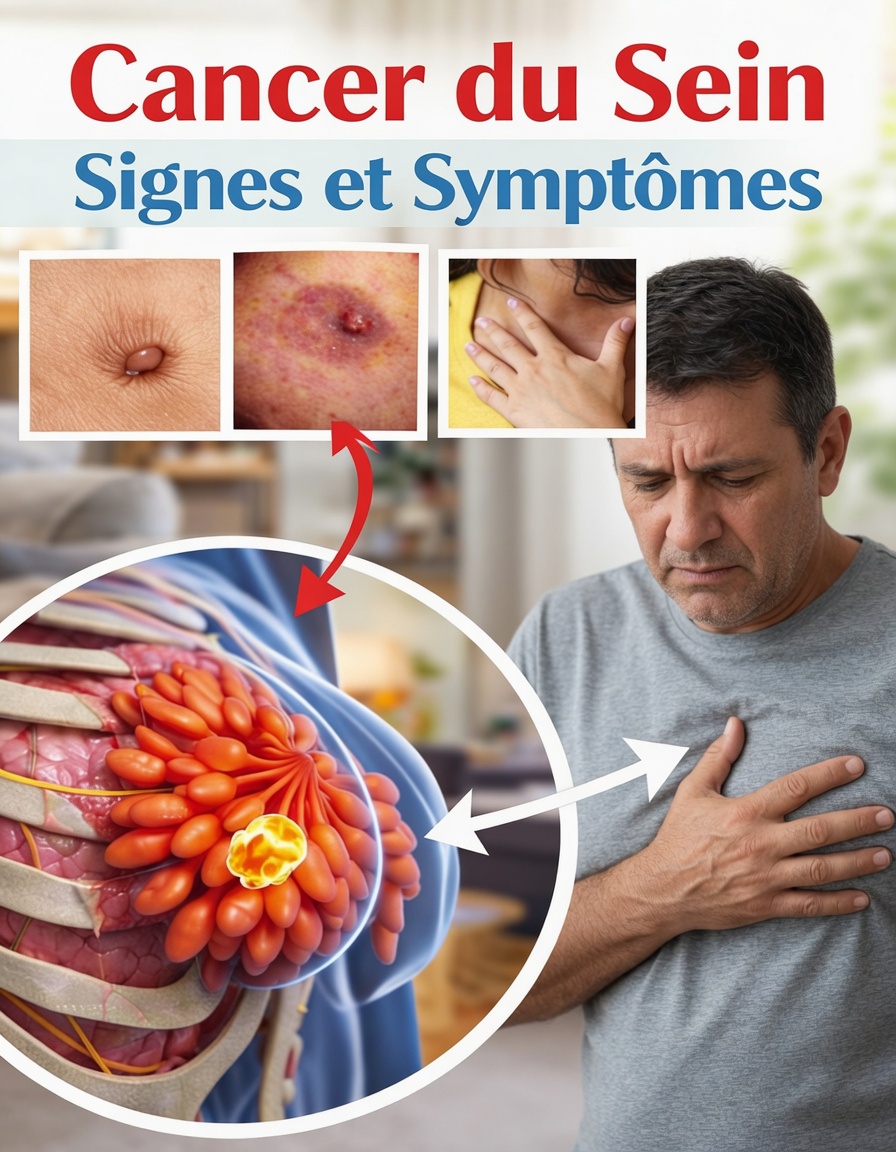 10 signes avant-coureurs du cancer du sein que toute femme de plus de 40 ans devrait connaître et surveiller