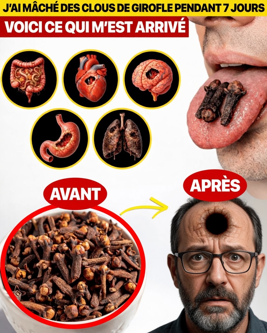 J’ai mâché un clou de girofle par jour pendant 7 jours : une habitude simple qui a changé la façon dont mon corps se sentait après 50 ans