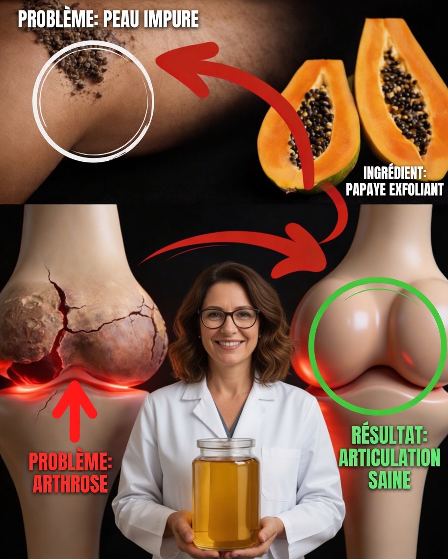 Graines de papaye pour soulager les articulations : une habitude quotidienne simple pour soutenir naturellement le confort des genoux, du dos et de la colonne vertébrale