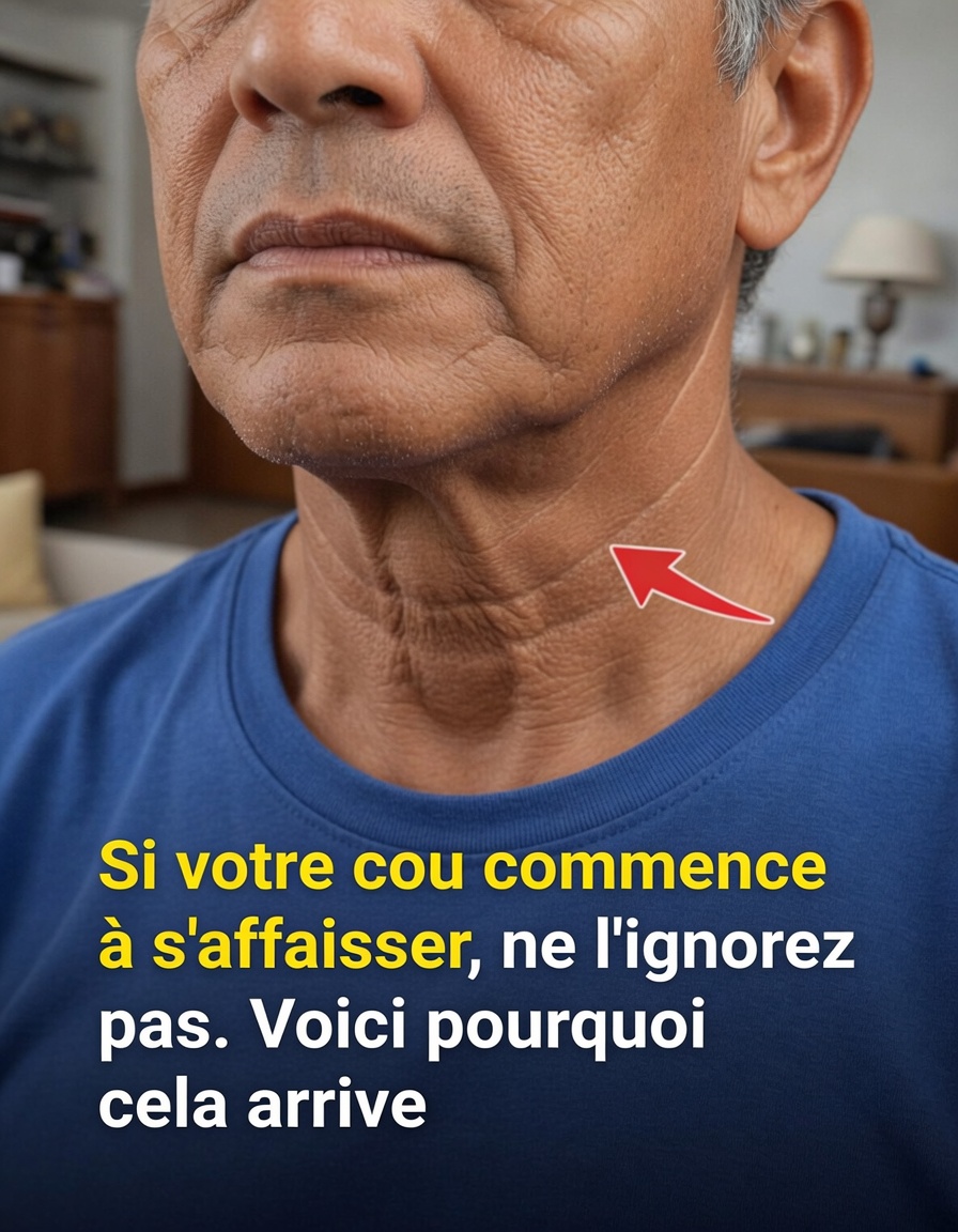 Pourquoi la peau de votre cou commence-t-elle à se relâcher ? Comprendre les causes et des habitudes simples pour aider à maintenir une peau d’apparence plus ferme