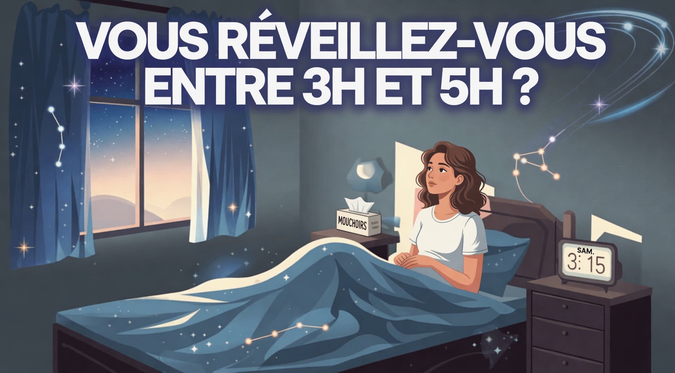 Pourquoi vous réveillez-vous sans cesse entre 3 h et 5 h du matin ? Exploration des causes courantes et des habitudes utiles