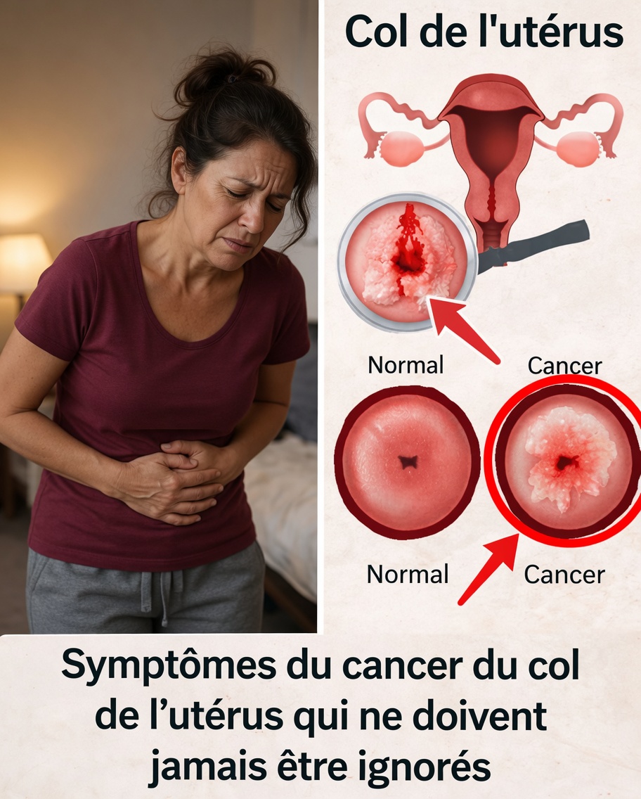 Symptômes du cancer du col de l’utérus que vous ne devriez jamais ignorer : signes avant-coureurs précoces que chaque femme doit connaître