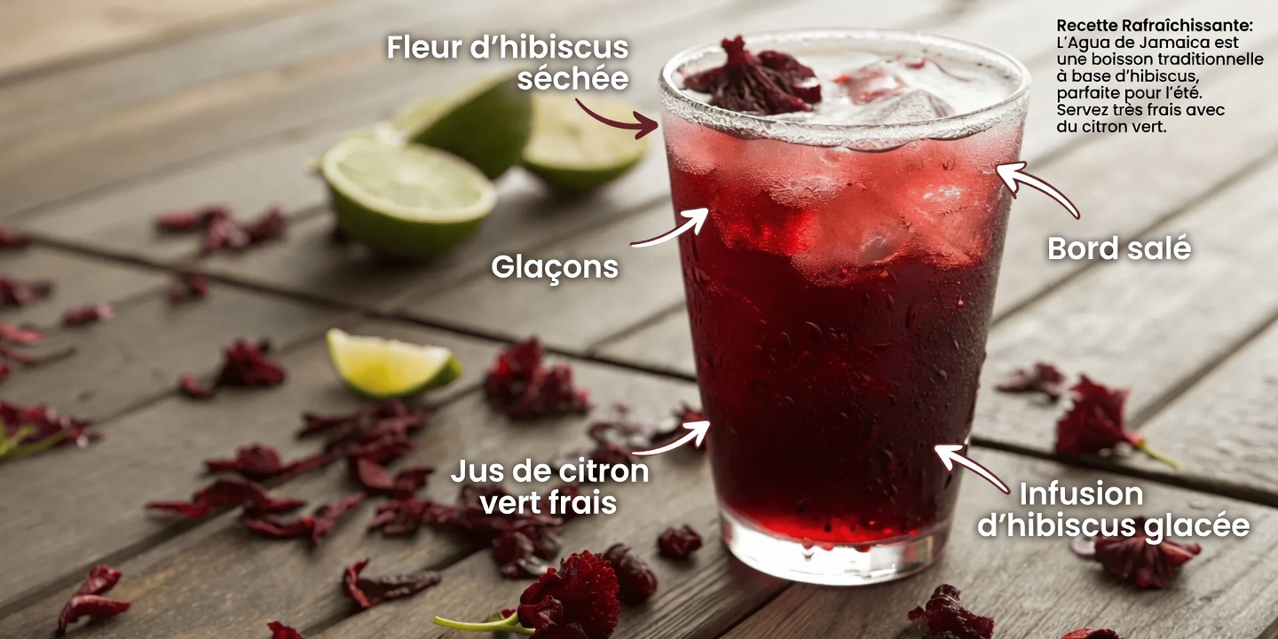 Infusion de graines d’hibiscus et d’avocat : une boisson aux plantes simple à préparer à la maison, à découvrir