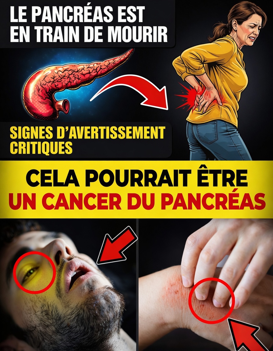 10 Signes Avant-Coureurs Subtils du Cancer du Pancréas que Beaucoup de Personnes de Plus de 50 Ans Négligent Souvent