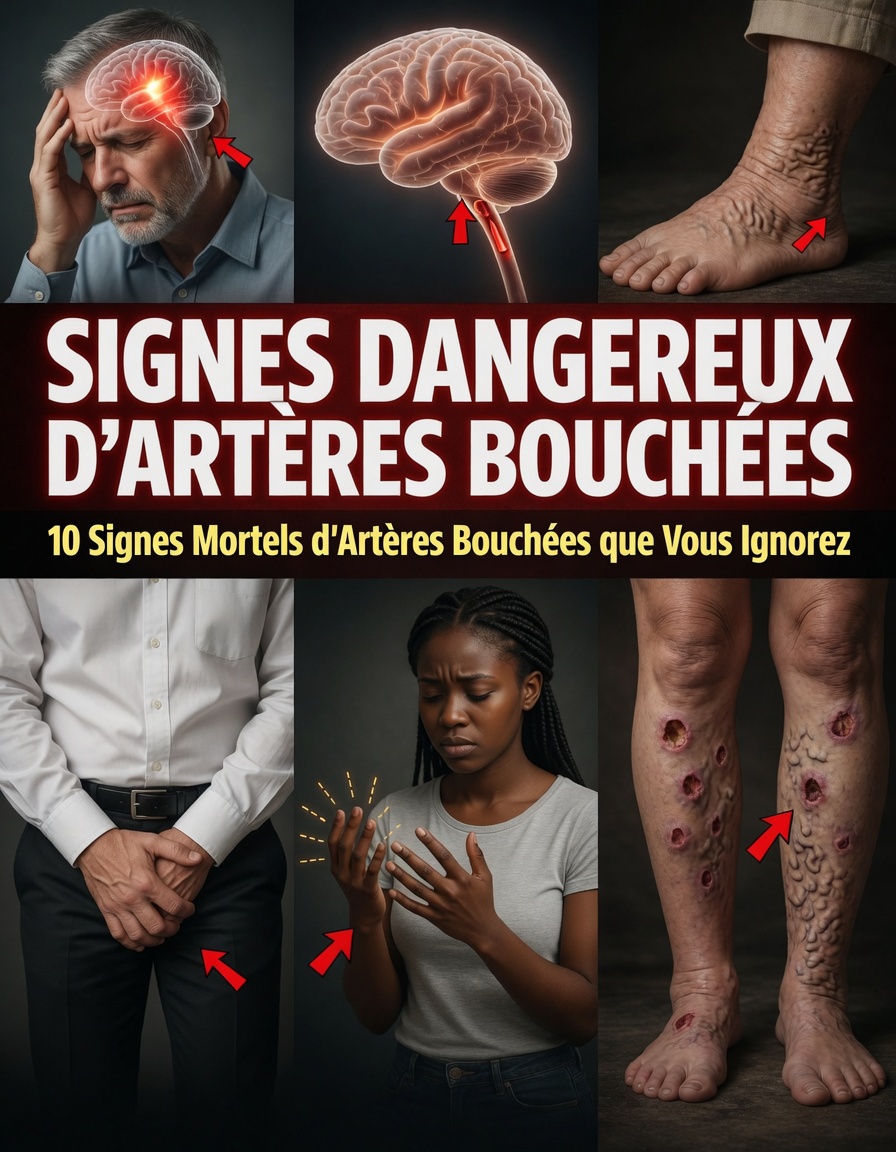 10 signes avant-coureurs d’artères bouchées que vous pourriez négliger – Une détection précoce pourrait faire la différence