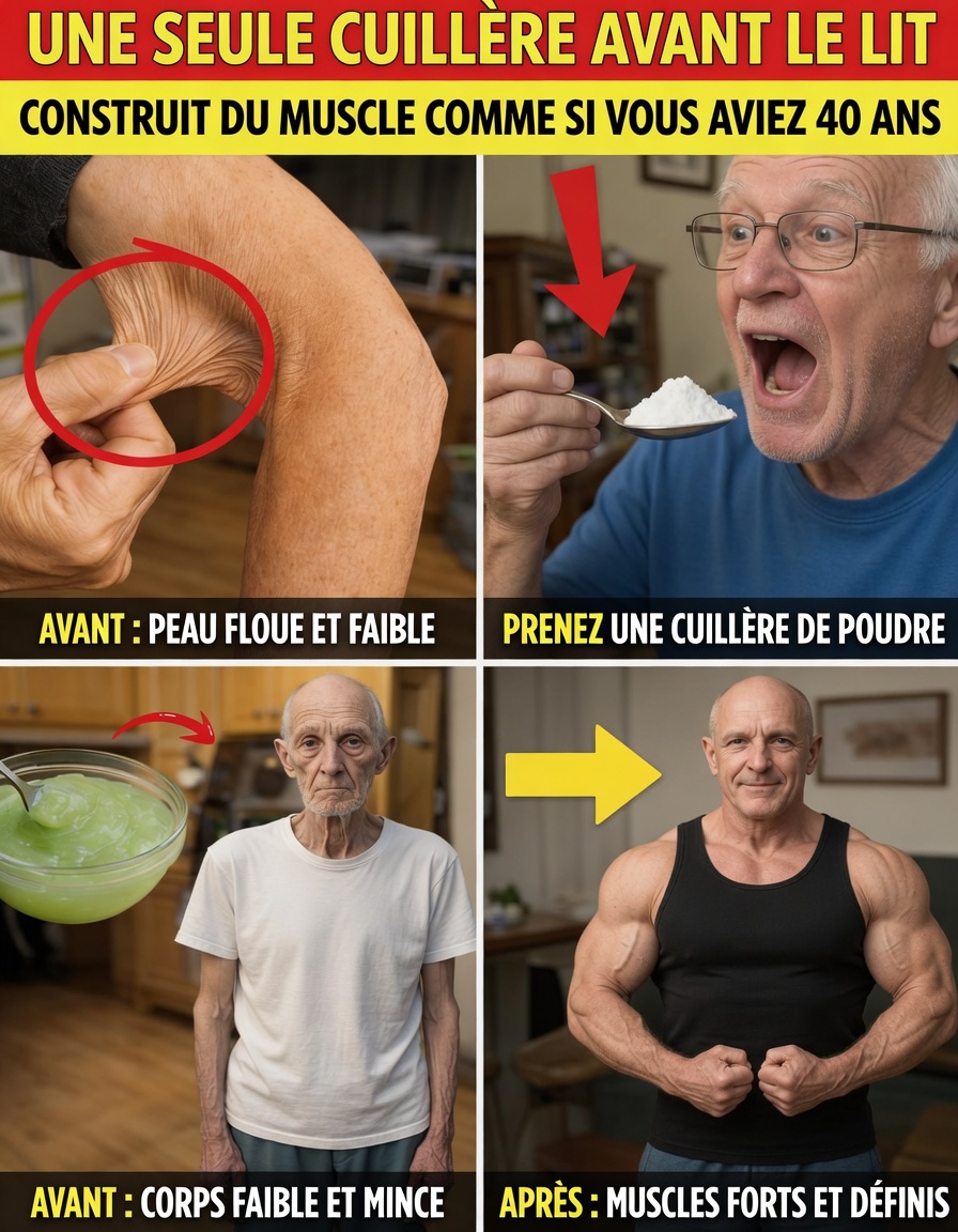 Développer sa masse musculaire après 60 ans : les aliments du quotidien qui peuvent aider à préserver la force et la vitalité en vieillissant