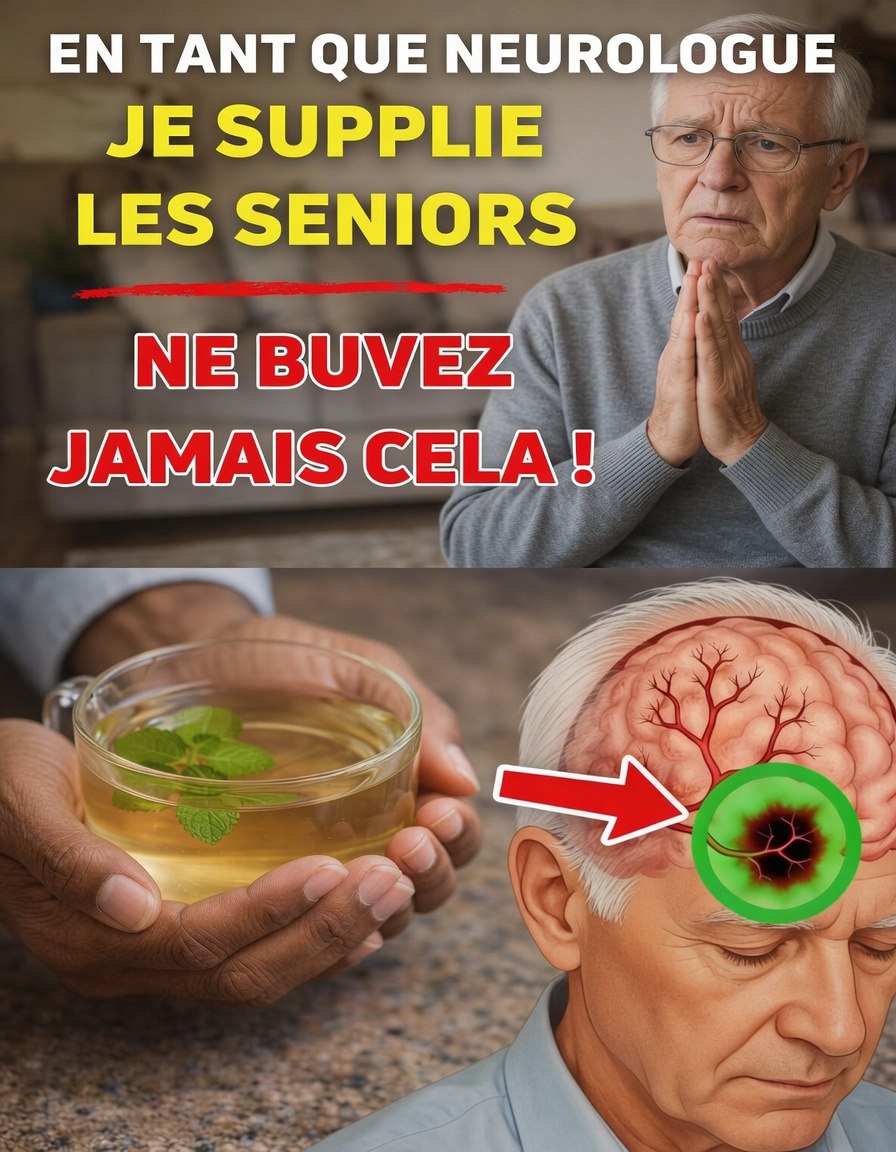 En tant que neurologue : cette erreur matinale TRIPLE votre risque d’AVC après 60 ans !