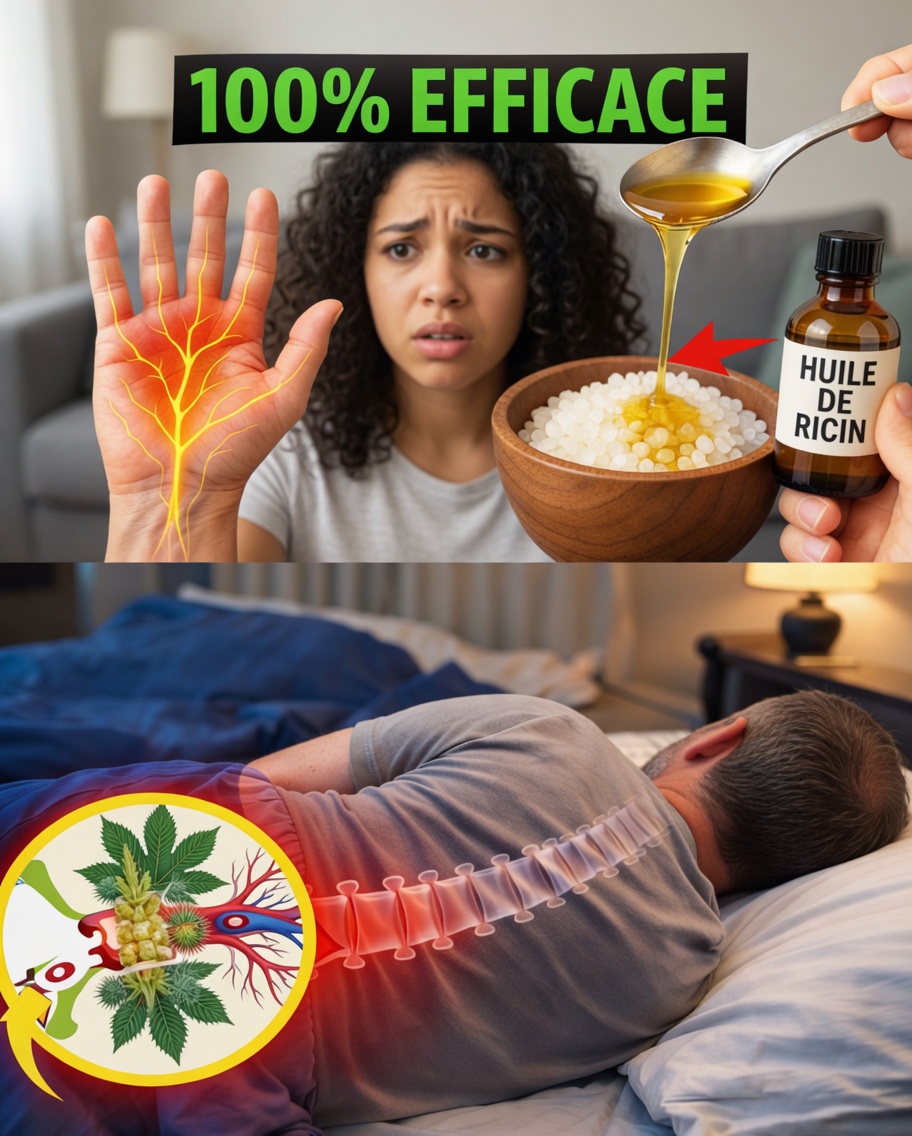 Le secret des anciens médecins : découverte de 2 gouttes d’huile de ricin dans du miel cru comme rituel de bien-être nocturne pour les femmes de plus de 65 ans