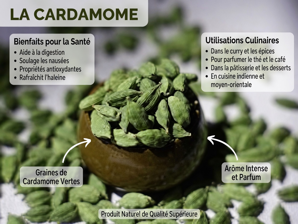 Les puissants bienfaits de la cardamome au-delà de la cuisine : 18 usages cachés qui pourraient changer votre santé à jamais