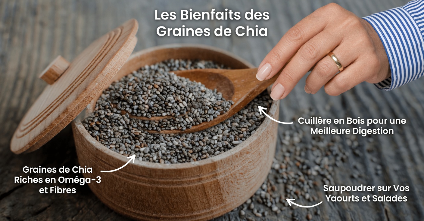 Que se passe-t-il lorsque vous mangez des graines de chia chaque jour pendant 7 jours et à quoi vous attendre de manière réaliste