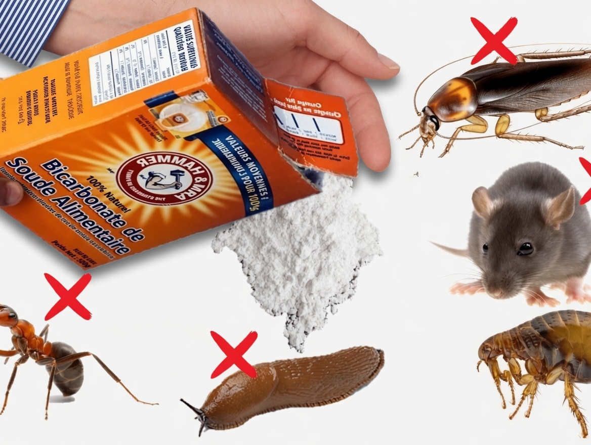 Comment utiliser le bicarbonate de soude en toute sécurité contre les nuisibles domestiques courants comme les cafards, les fourmis et les souris