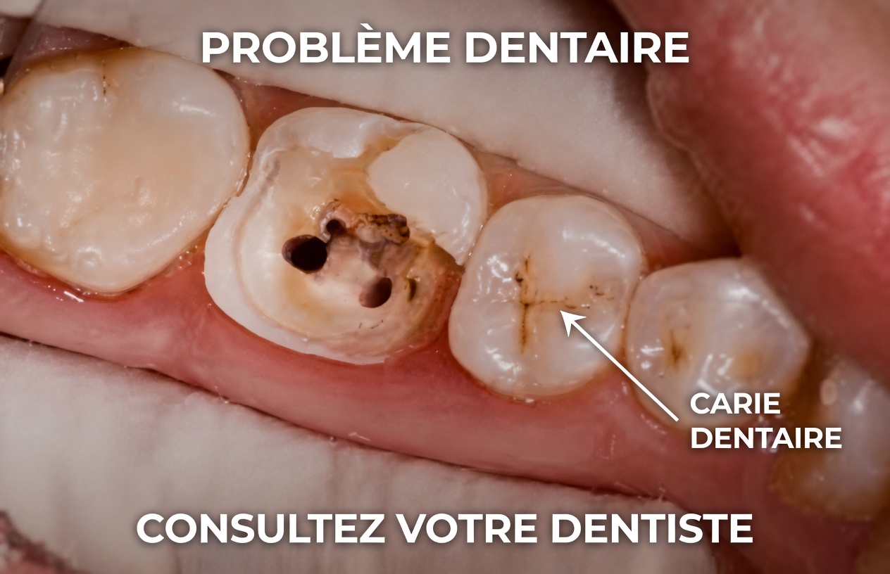 Une dent cariée peut-elle influencer l’inflammation de tout le corps et les habitudes générales de santé ?