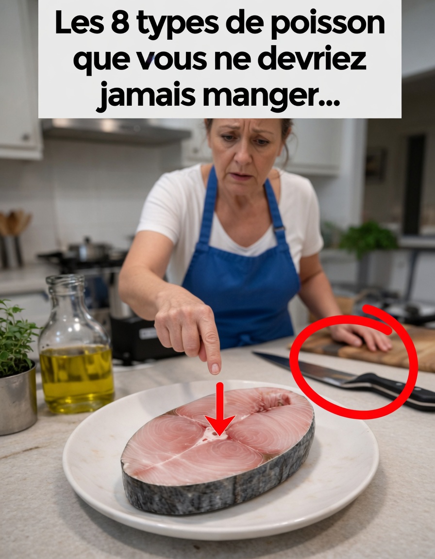 8 poissons que vous pourriez vouloir éviter pour une meilleure santé et sécurité à long terme : des choix au quotidien