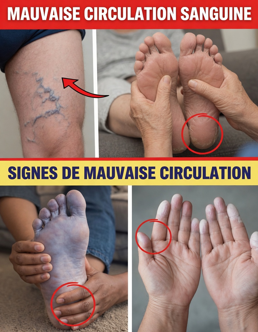 13 signes courants d’une mauvaise circulation sanguine que vous pourriez remarquer au quotidien