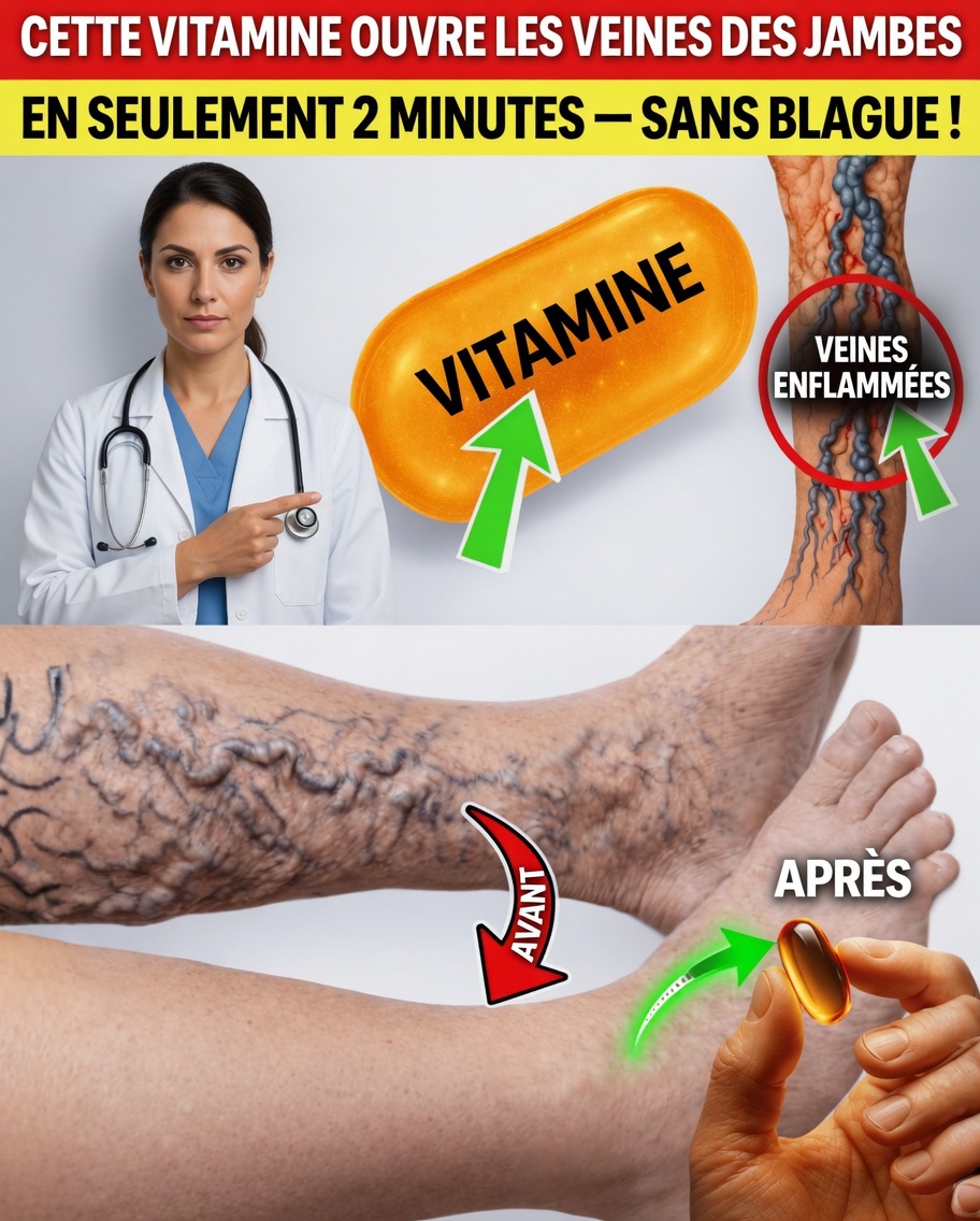 Seniors, ces vitamines du quotidien pourraient-elles soutenir naturellement la circulation sanguine de vos jambes ?