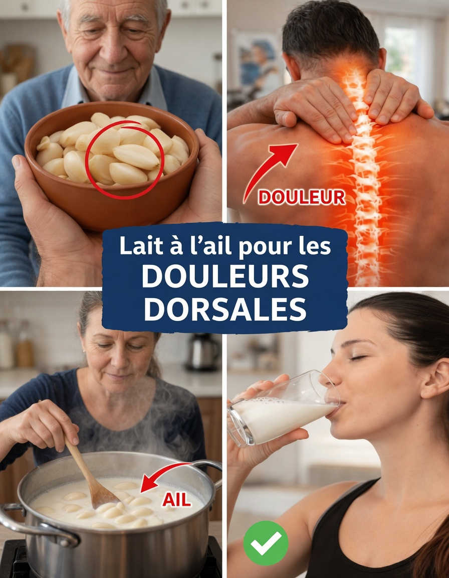 Lait à l’ail pour le confort du dos et des habitudes de bien-être quotidiennes à explorer