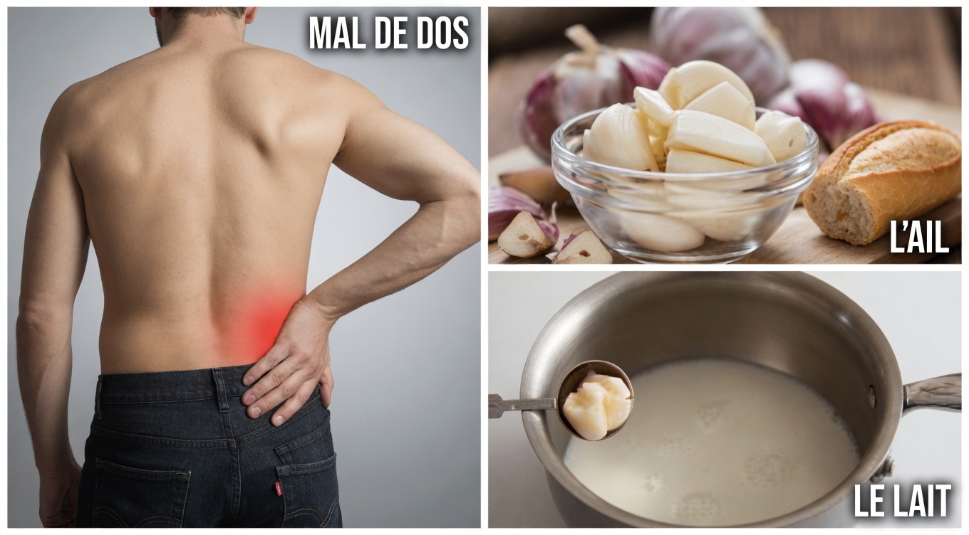 Lait à l’ail pour le confort du dos et des habitudes de bien-être quotidiennes à explorer